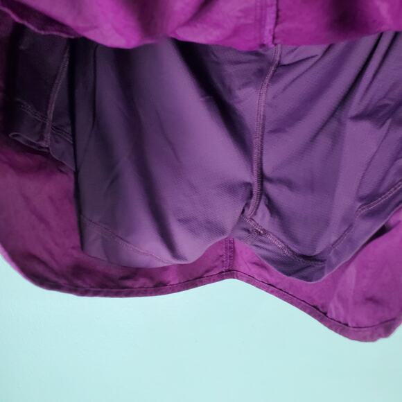 Duluth Trading Co Womens Purple Go-Go Skort Geometric Diamond Print Size Medium - Picture 4 of 6